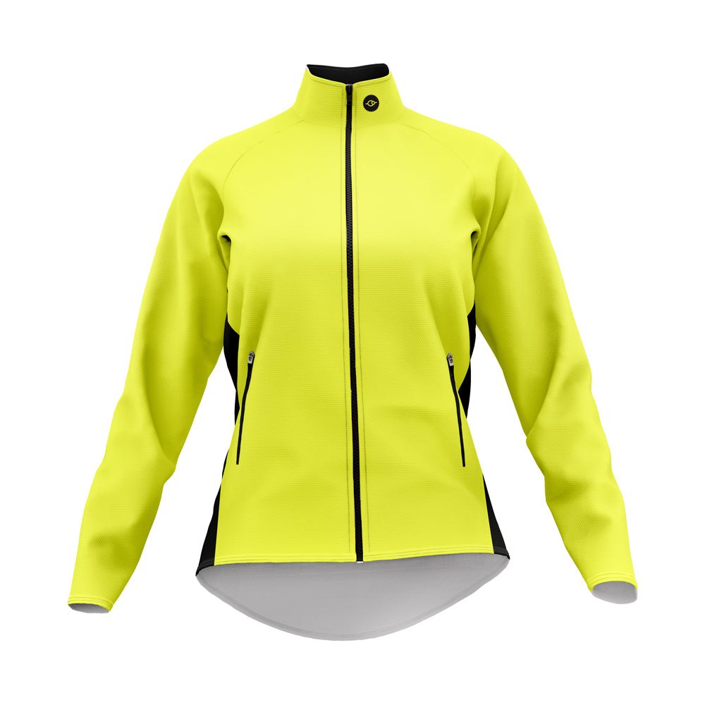 Hi vis cycling jacket womens online