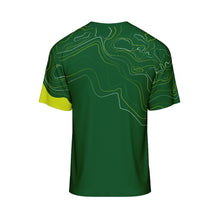 Load image into Gallery viewer, Big and Tall Mens Contour Green Outdoor MTB Jersey - Fat Lad At The Back