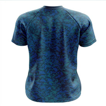 Load image into Gallery viewer, Mens MTB Jersey Camo Blue - Fat Lad At The Back