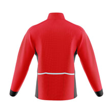 Load image into Gallery viewer, Mens Pack Up Red Wind Water Resistant Cycling Jacket - Fat Lad At The Back