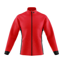 Load image into Gallery viewer, Mens Pack Up Red Wind Water Resistant Cycling Jacket - Fat Lad At The Back