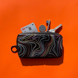 Rainbow Contour Cycling Wallet - Fat Lad At The Back