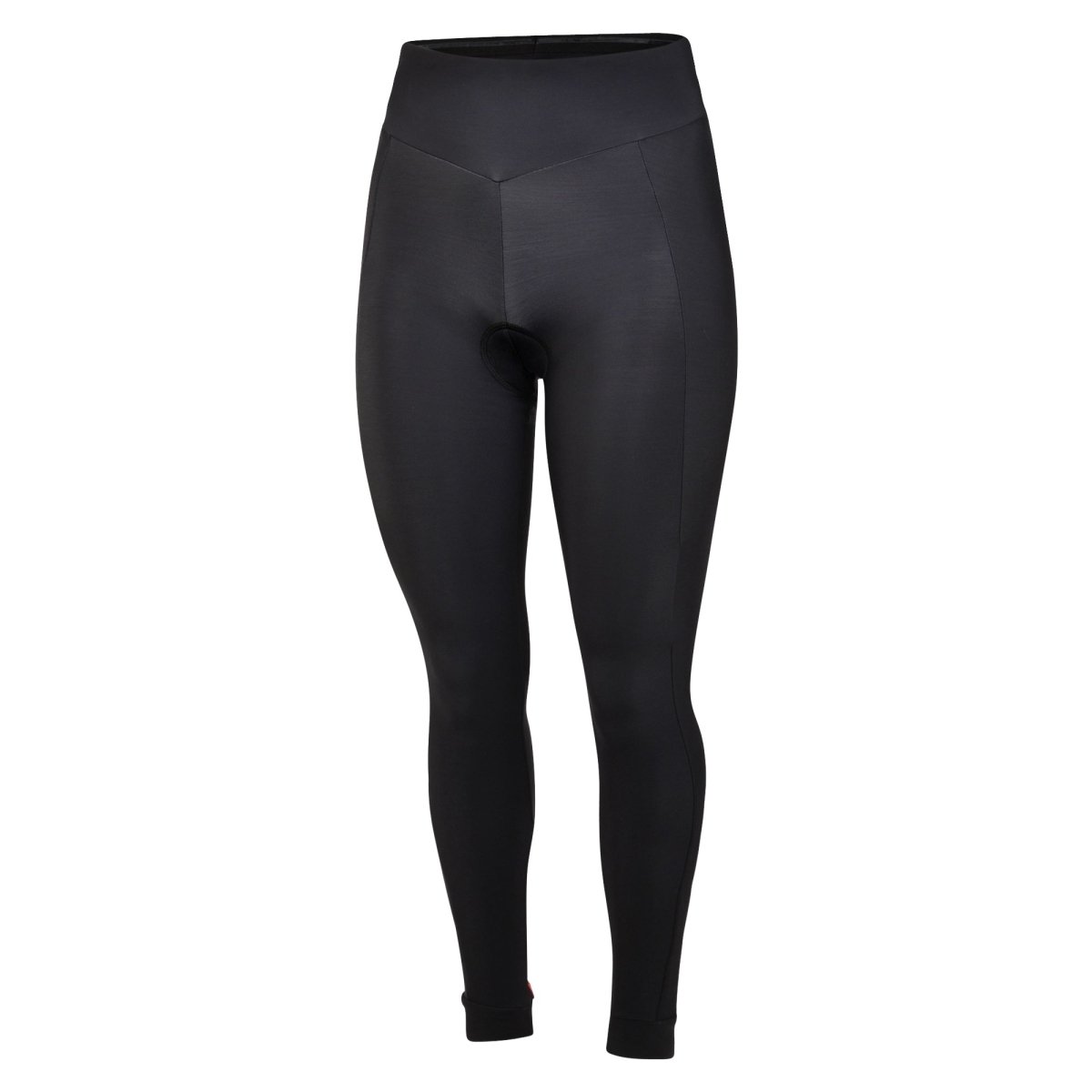 Womens Black Winter Thermal Padded Cycling Tights