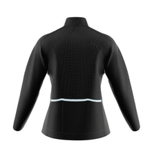 Load image into Gallery viewer, Womens Pack Up Black Wind Water Resistant Cycling Jacket - Fat Lad At The Back