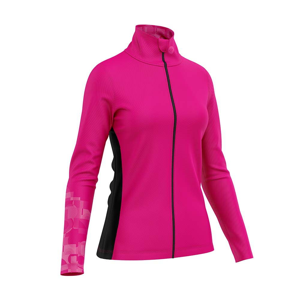 Pink shop cycling jacket