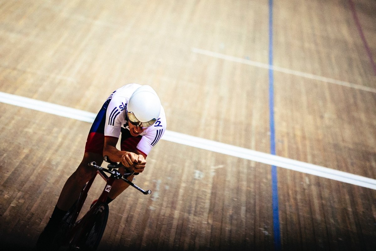 A day at the Derby Velodrome - Fat Lad At The Back