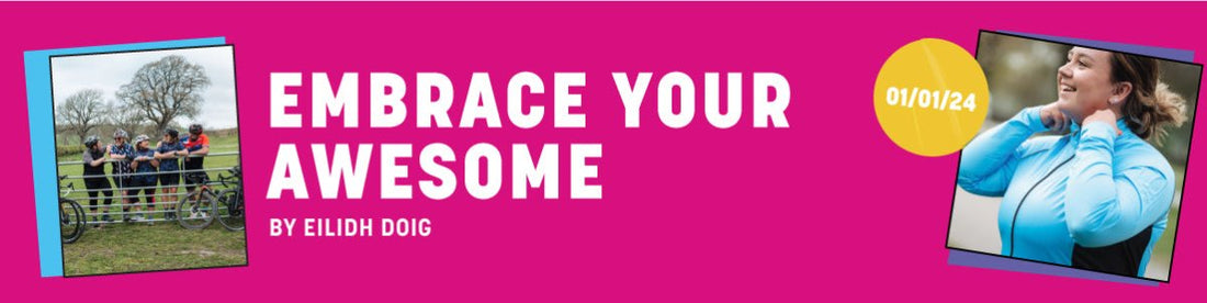 Embrace Your Awesome - A 2024 Reminder to Shower Your Body with Love! - Fat Lad At The Back