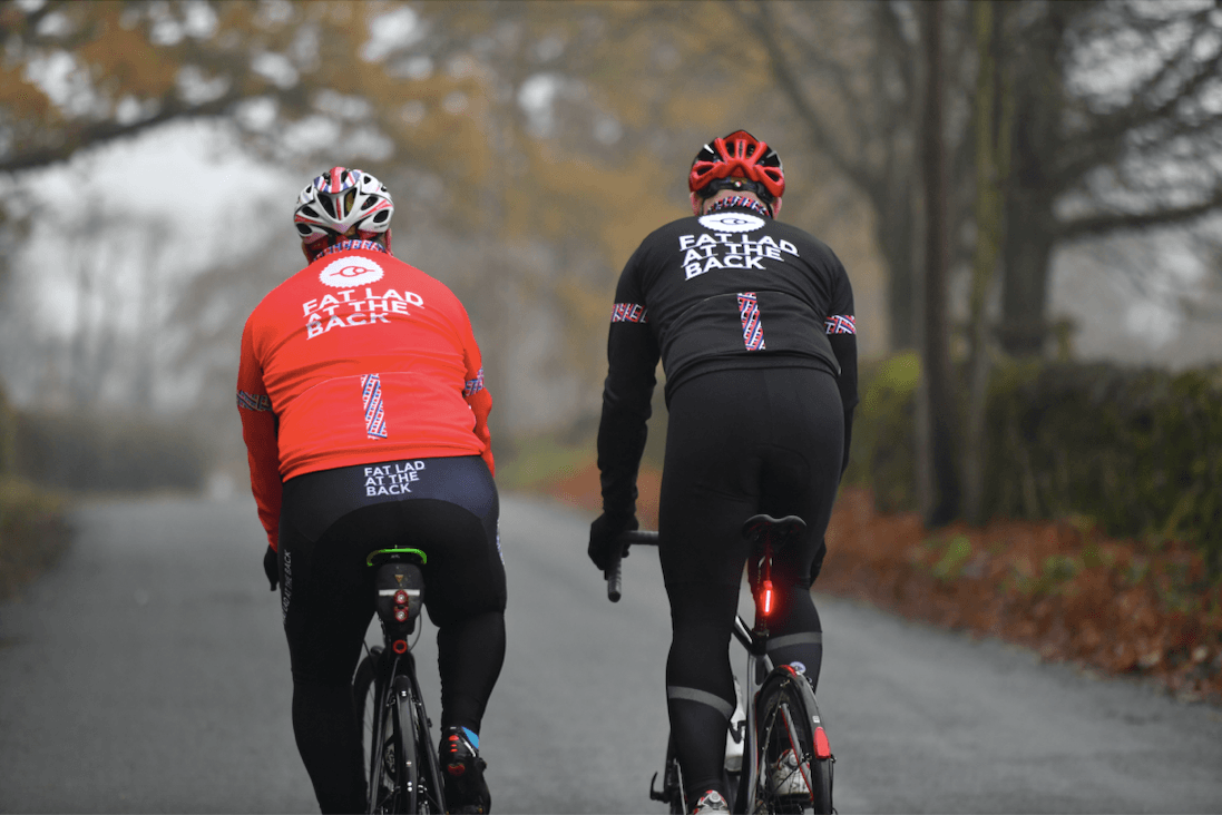 What colour will make a cyclist the most visible on the road? - Fat Lad At The Back