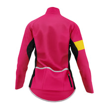 Load image into Gallery viewer, Womens Bezzie Hi Vis Pink Tor Winter Cycling Jacket