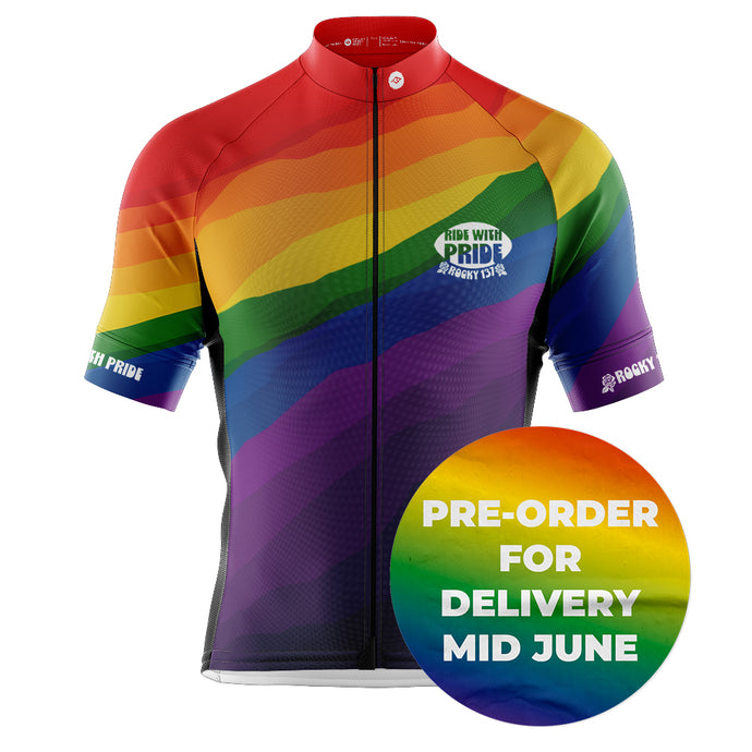 Big And Tall Ride With Pride Cycling Jersey