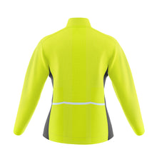 Load image into Gallery viewer, Womens Mizzly Hi Vis Wind Water Resistant Cycling Jacket