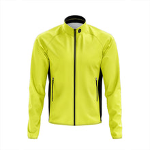 Load image into Gallery viewer, Mens Plain Hi - Vis Tor Winter Cycling Jacket - Fat Lad At The Back