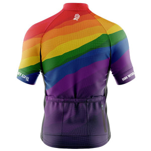 Mens Ride With Pride Cycling Jersey - Fat Lad At The Back