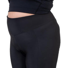 Load image into Gallery viewer, Womens Black Padded Cycling Shorts - Fat Lad At The Back