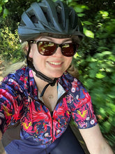 Load image into Gallery viewer, Women&#39;s Cosmic Queen Cycling Jersey - Fat Lad At The Back