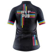 Load image into Gallery viewer, Womens Off T&#39; Pub Cycling Jersey - Fat Lad At The Back