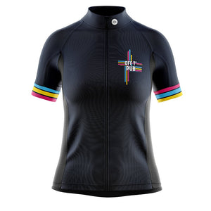 Womens Off T' Pub Cycling Jersey - Fat Lad At The Back