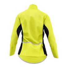 Load image into Gallery viewer, Womens Plain Hi - Vis Tor Winter Cycling Jacket - Fat Lad At The Back