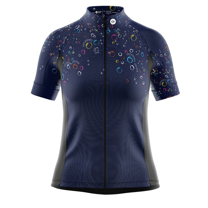 Womens Prosecco Pedals Cycling Jersey - Fat Lad At The Back