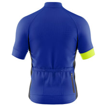 Load image into Gallery viewer, Big and Tall Mens Bezzie Blue Cycling Jersey - Fat Lad At The Back