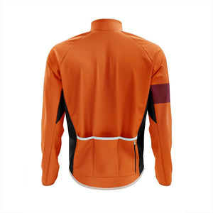 Big and Tall Mens Bezzie Hi Vis Orange Tor Winter Cycling Jacket - Fat Lad At The Back