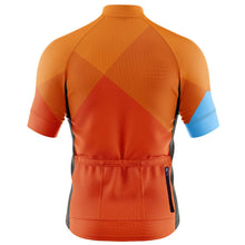 Load image into Gallery viewer, Big and Tall Mens Geezer Orange Cycling Jersey - Fat Lad At The Back