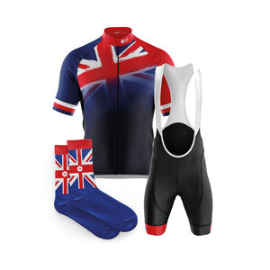 Big and Tall Mens Union Jack Cycling Jersey - Fat Lad At The Back