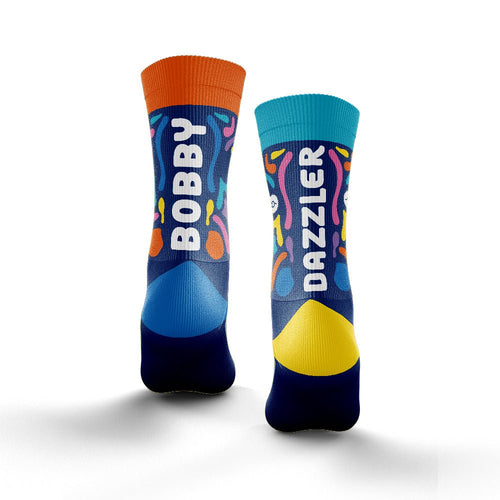 Bobby Dazzler Cushioned Cycling Socks - Fat Lad At The Back