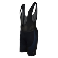 Load image into Gallery viewer, Ey Up All Black Padded Cycling Bib Shorts - Fat Lad At The Back