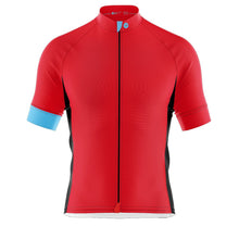 Load image into Gallery viewer, Mens Bezzie Red Cycling Jersey - Fat Lad At The Back