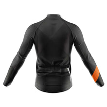 Load image into Gallery viewer, Mens Black Geezer Long Sleeve Cycling Jersey - Fat Lad At The Back