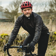 Load image into Gallery viewer, Mens Black Tor Cycling Jacket - Fat Lad At The Back