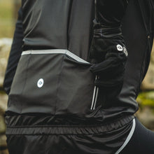 Load image into Gallery viewer, Mens Black Tor Cycling Jacket - Fat Lad At The Back