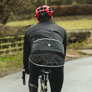 Mens Black Tor Cycling Jacket - Fat Lad At The Back