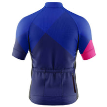 Load image into Gallery viewer, Mens Blue Geezer Cycling Jersey - Fat Lad At The Back