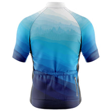 Load image into Gallery viewer, Mens Blue Peaky Cycling Jersey - Fat Lad At The Back