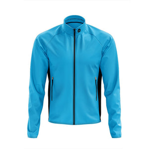Mens Blue Tor Cycling Jacket - Fat Lad At The Back