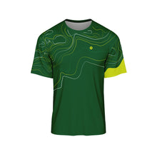 Load image into Gallery viewer, Mens Contour Green Outdoor MTB Jersey - Fat Lad At The Back