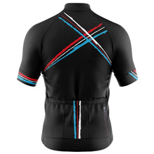 Load image into Gallery viewer, Mens Cross Black Cycling Jersey - Fat Lad At The Back