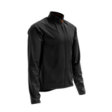 Load image into Gallery viewer, Mens Drizzly Black Wind Water Resistant Cycling Jacket - Fat Lad At The Back