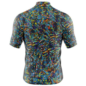 Mens Fern Lime Cycling Jersey - Fat Lad At The Back