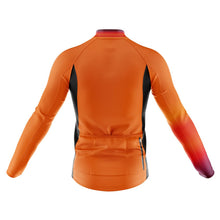 Load image into Gallery viewer, Mens Hi Vis Horizon Long Sleeve Cycling Jersey - Fat Lad At The Back