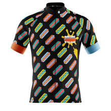 Load image into Gallery viewer, Mens Hot Dog Cycling Jersey - Fat Lad At The Back
