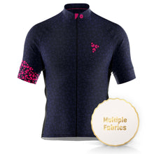 Load image into Gallery viewer, Mens Incognito Blue Cycling Jersey - Fat Lad At The Back