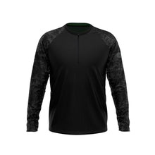 Load image into Gallery viewer, Mens MTB Long Sleeve Windproof Jersey in Grungy Black - Fat Lad At The Back