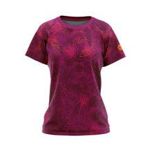 Load image into Gallery viewer, Women&#39;s Aubergine Tropic MTB Jersey - Fat Lad At The Back