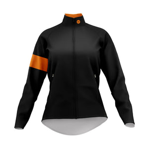 Womens Bezzie Black Tor Winter Cycling Jacket - Fat Lad At The Back