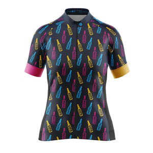 Women's Bikes & Beers Cycling Jersey - Fat Lad At The Back