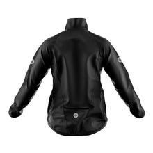 Load image into Gallery viewer, Women&#39;s Black Waterproof Rain Jacket - Fat Lad At The Back