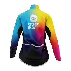 Women's Classic Rainbow Tor Cycling Jacket - Fat Lad At The Back